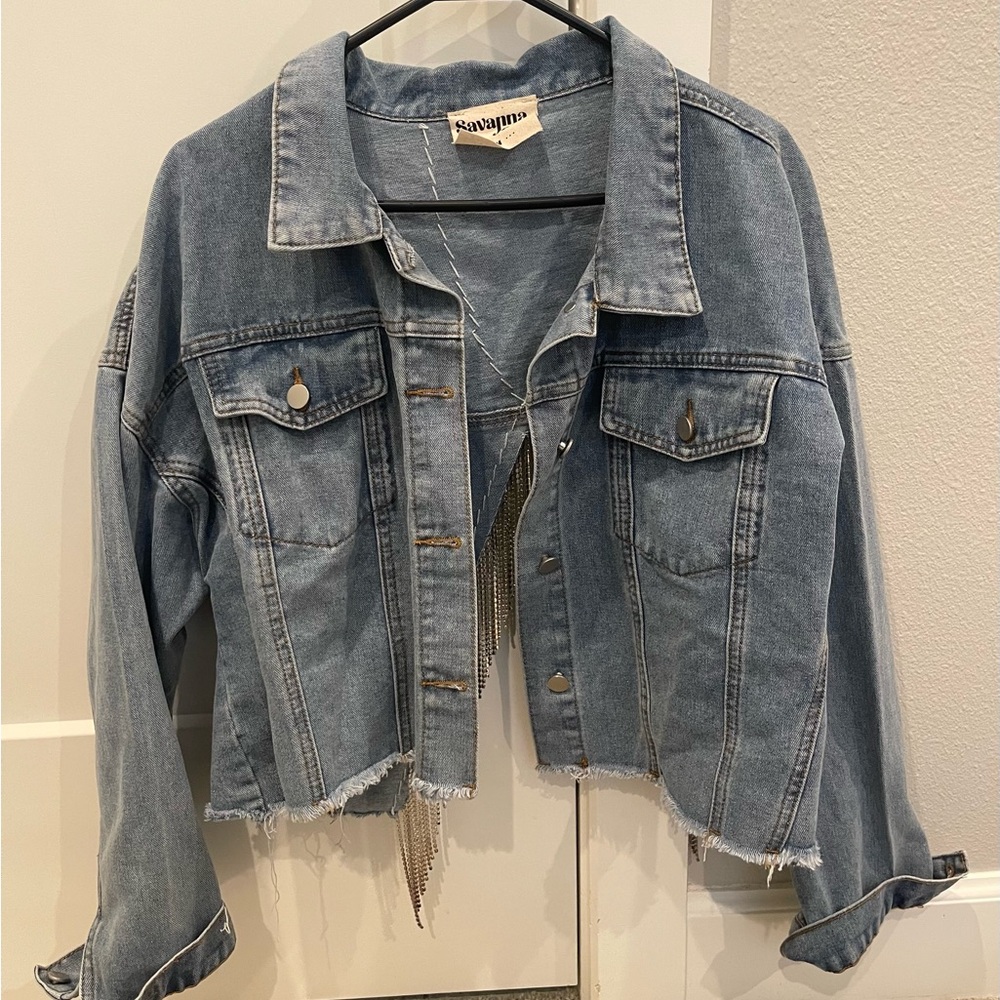 Salvage Denim Jacket - Blue
